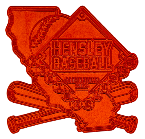 2025 Baseball Cooperstown Aluminum Pin Collection