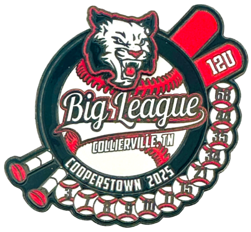 2025 Big League Baseball Wildcats Cooperstown Enamel Pin | Request a Design