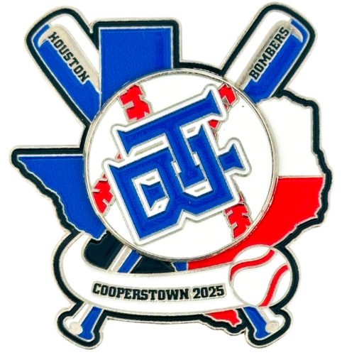 2025 HB Texas Baseball Cooperstown Pin Collection