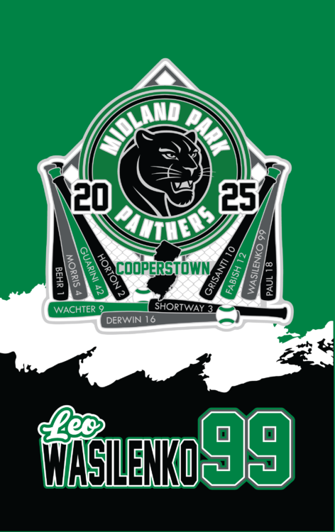 Midland Panthers Custom Pin Towels