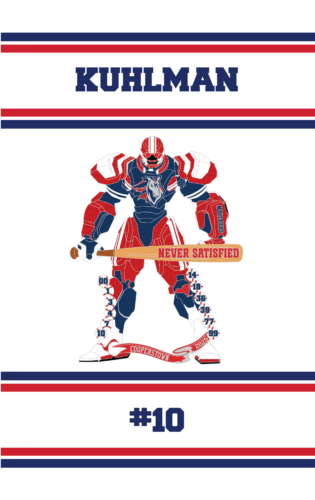 Cooperstown Gear - East Coast Mavericks Custom Pin Towel