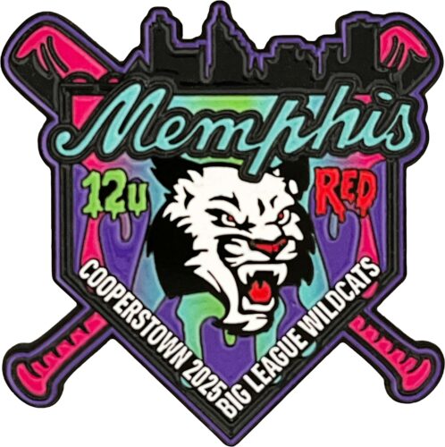 Cooperstown Pin Collection - Big League Wildcats 12U Red