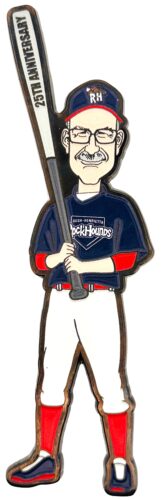 Cooperstown Pin Collection - Coach Rockhound Baseball Cooperstown Enamel Pin