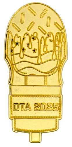 Cooperstown Pin Collection - Cooperstown Sliding Mitt Drip Diecut Raw Enamel Pin