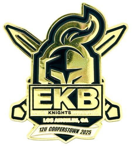 Cooperstown Pin Collection - EKB Knights Baseball Cooperstown Enamel Pin
