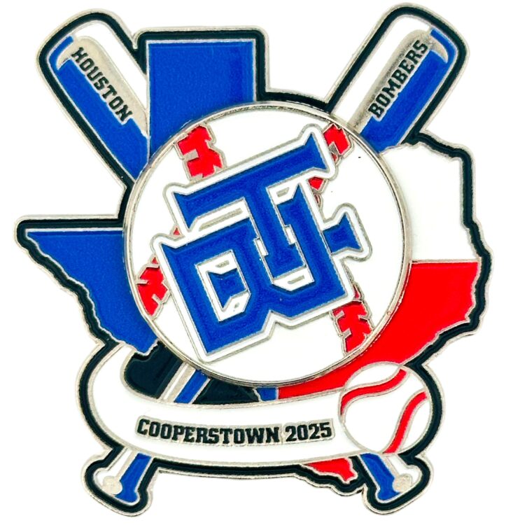 Cooperstown Pin Collection - HB Texas Baseball Cooperstown Enamel Pin