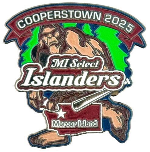 Cooperstown Pin Collection - MI Select Islanders Bigfoot Baseball Cooperstown Enamel Pin
