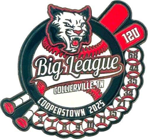 Request a Design - Big League Baseball Wildcats Cooperstown Enamel Pin