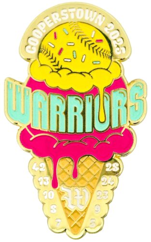 Trading Pin Pricing - Ice Cream Warriors Cooperstown Enamel Pin